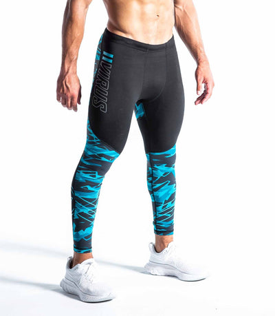Updated Unisex Design: OCR Armor Compression Pants w Rubberized